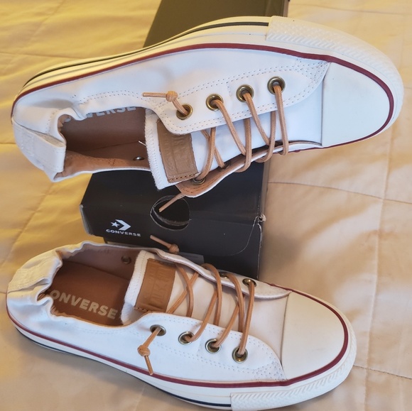 converse shoreline white biscuit